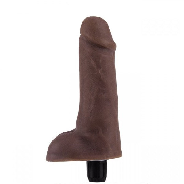 VIBRADOR CYBER COR CHOCOLATE 16,5 x 3,5 CM