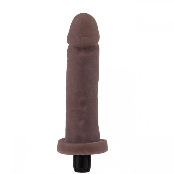 VIBRADOR CYBER COR CHOCOLATE 16 x 3,7 CM