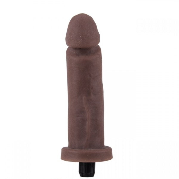 VIBRADOR CYBER COR CHOCOLATE 18 x 4 CM