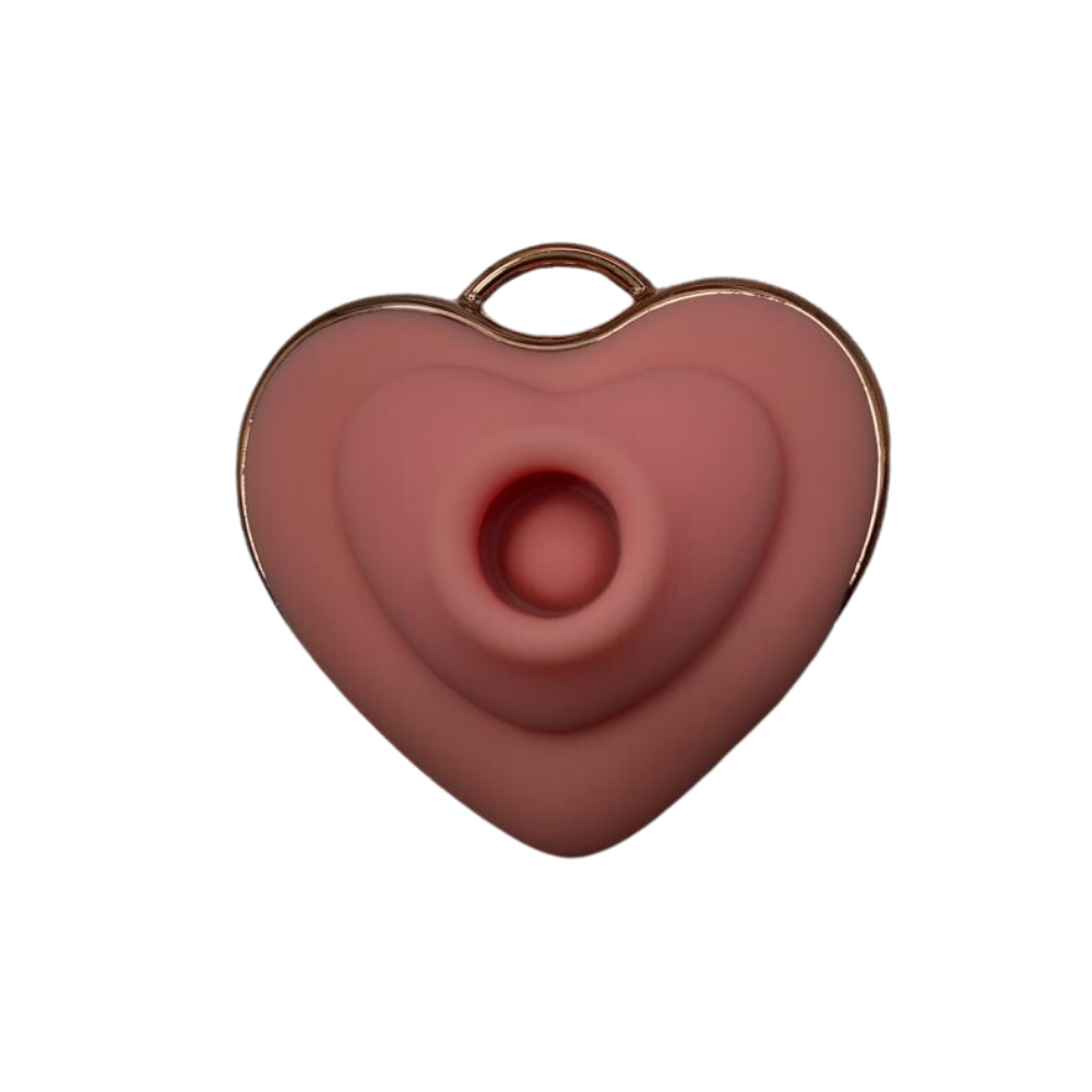 COLAR ESTIMULADOR CLITORIANO FORMATO CORAÇÃO